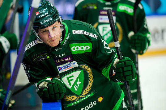 Färjestads Patrik Lundh deppar