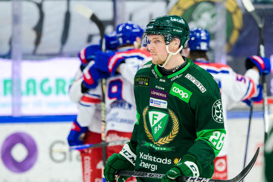 Färjestads Mattias Göransson deppar
