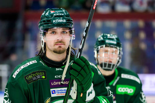 Färjestads Linus Johansson deppar