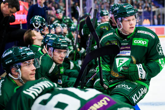 Färjestads Michael Lindqvist, Victor Ejdsell och Daniel