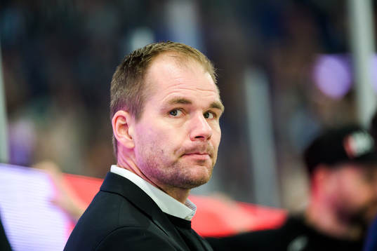 Färjestads huvudtränare Tomas Mitell