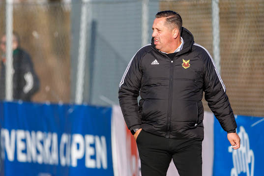 Östersunds tränare Magnus Powell