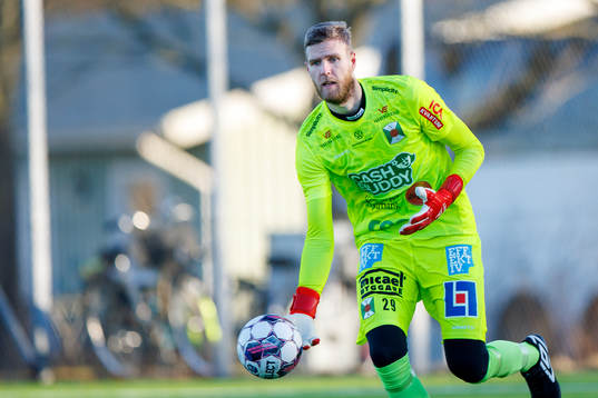 Varbergs målvakt Fredrik Andersson