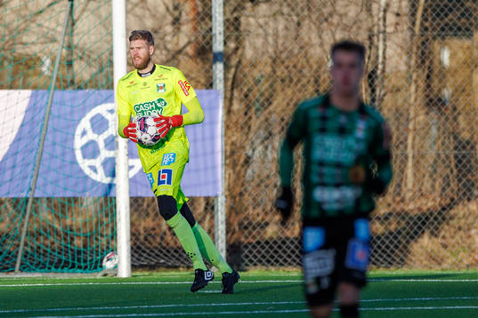 Varbergs målvakt Fredrik Andersson