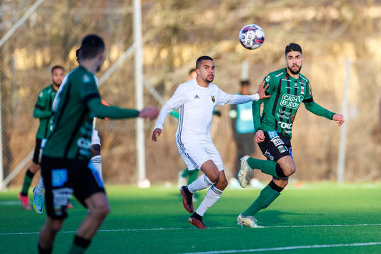 Östersunds Erick Brendon Pinheiro da Silva och Varbergs