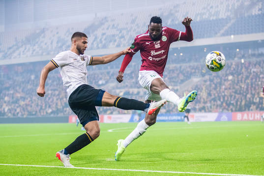 s Omar Faraj och Västerås Frederic Nsabiyumva