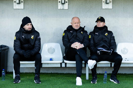 Häckens assisterande tränare Martin Foyston, tränare