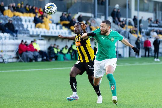 Häckens Ibrahim Sadiq och Jönköpings Södras Malkolm