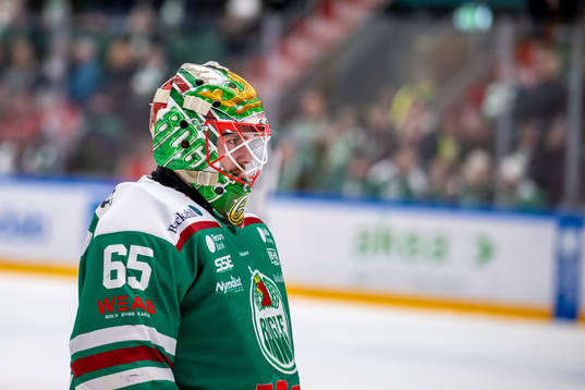 Rögles målvakt Christoffer Rifalk deppar