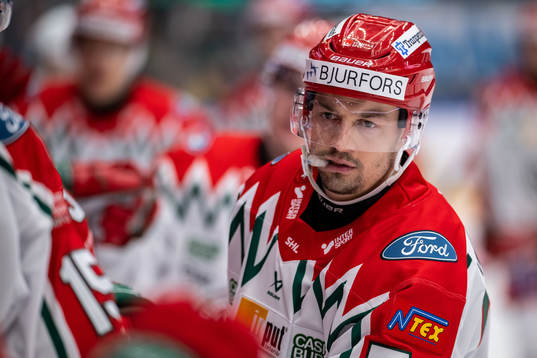 Frölundas Patrik Carlsson jublar