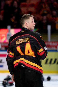 Luleås Jonas Berglund looks dejected
