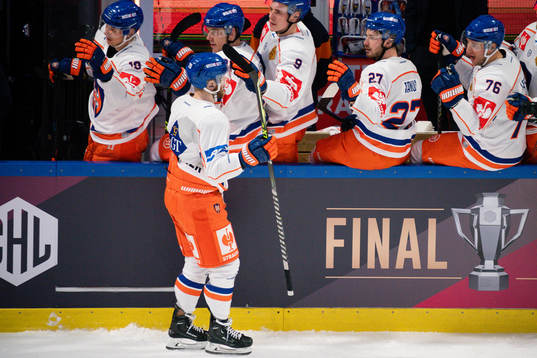 Niko Ojamäki of Tappara celebrates