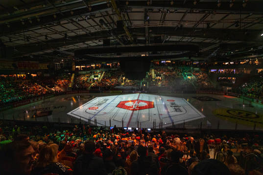 Interior of the arena