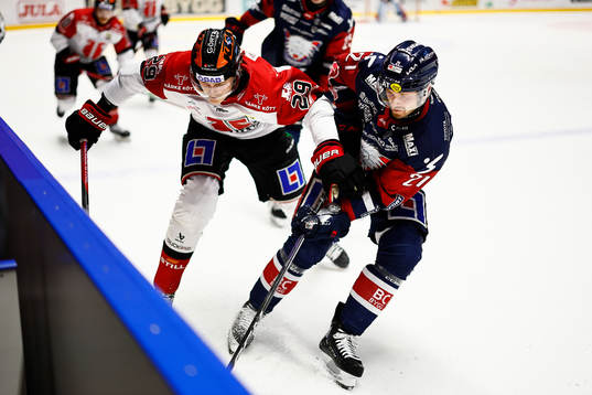Örebros Milton Oscarson och Linköpings Christoffer Ehn