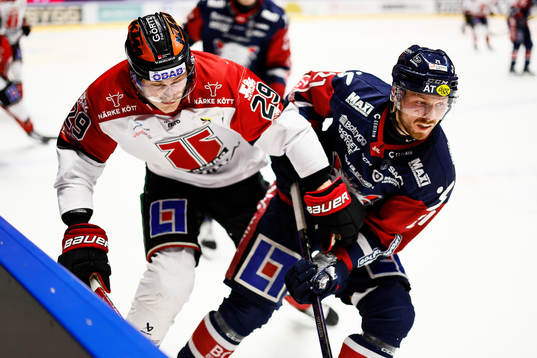 Örebros Milton Oscarson och Linköpings Christoffer Ehn