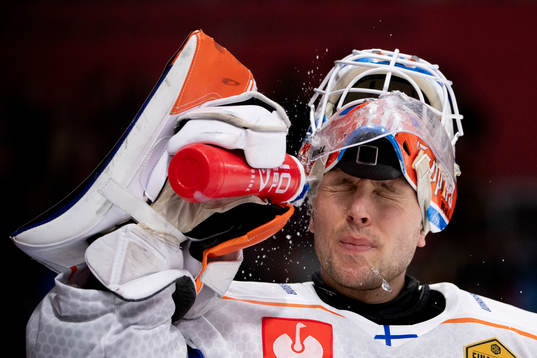 Tapparas målvakt Christian Heljanko