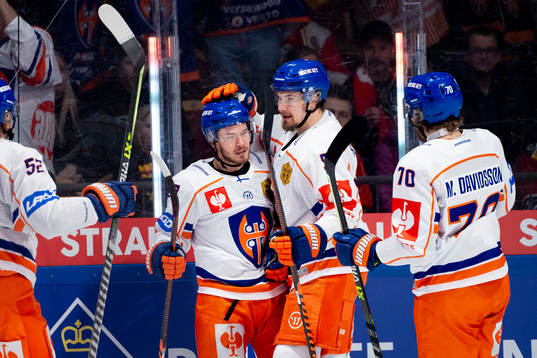 Tapparas Kristian Tanus and Mikael Seppälä celebrates