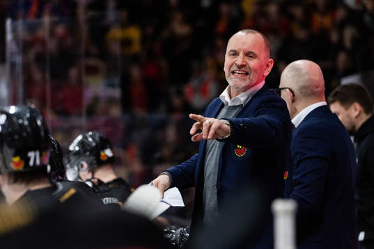 Luleås head coach Thomas Berglund