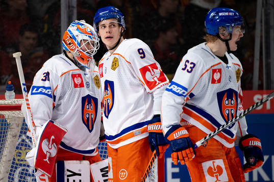 Tapparas goalie Christian Heljanko, Waltteri Merelä, Joni