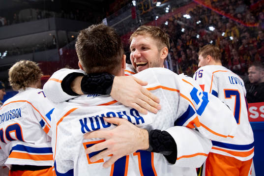 Tapparas Kristian Kuusela celebrates