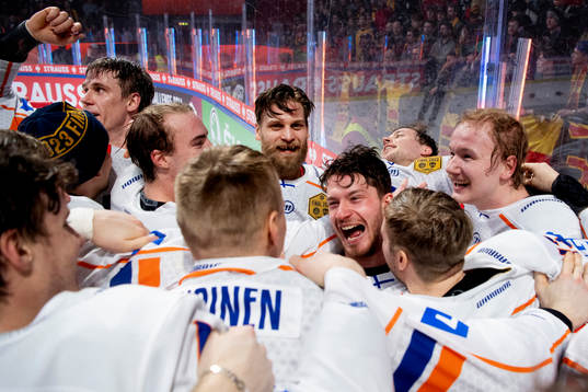 Team of Tappara celebrates