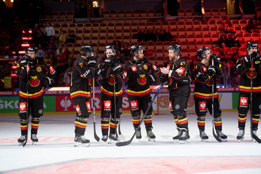 Players of Luleå looks dejected