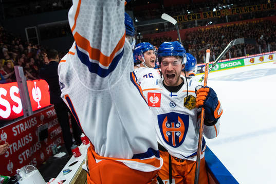 Tapparas Kristian Tanus celebrates