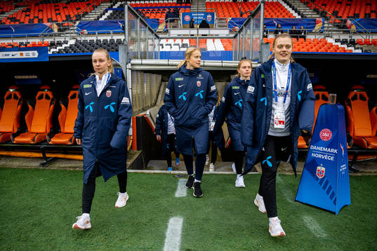 Emilie Marie Joramo, Julie Blakstad, Malin Brenn and