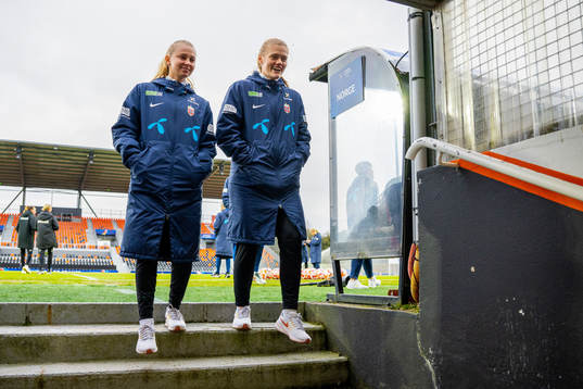 Emilie Marie Joramo and Mathilde Harviken of Norway