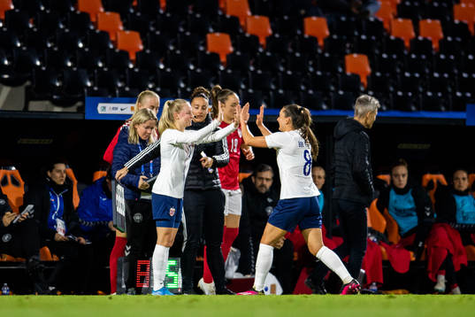 Emilie Marie Joramo of Norway and Vilde Bøe Risa of Norway