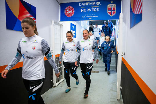 Tuva Hansen and Marit Bratberg Lund of Norway