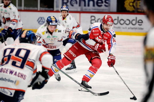 Timrås Emil Pettersson och Växjös Glenn Gustafsson