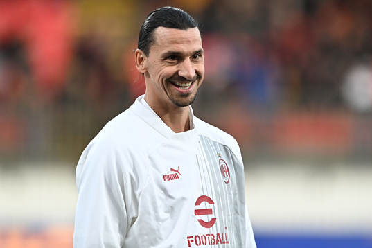 Zlatan Ibrahimovic of AC Milan