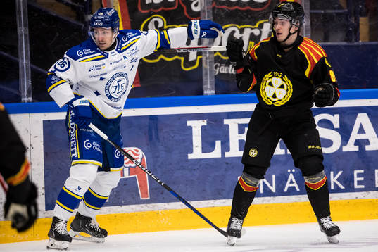 Leksands Patrik Noren och Brynäs Dmytro Timashov