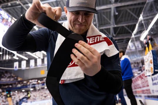 Leksands materialförvaltare Jesper Korning