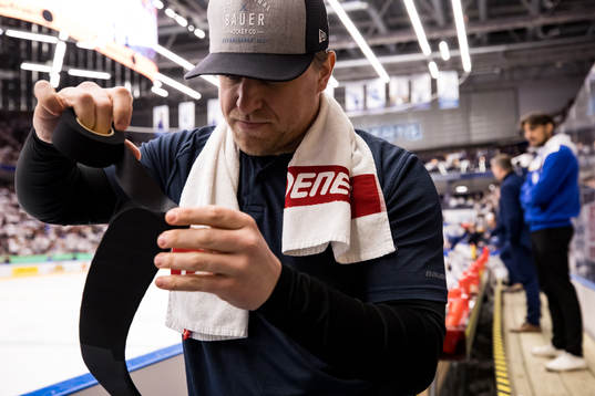 Leksands materialförvaltare Jesper Korning