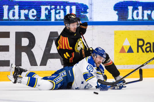 Brynäs Jacob Blomqvist och Leksands Anton Lindholm