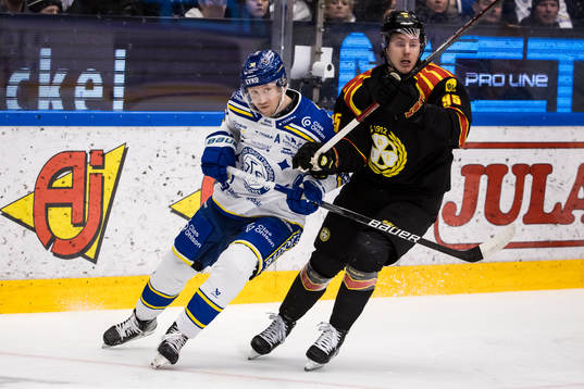 Leksands Olle Alsing och Brynäs Nick Olesen