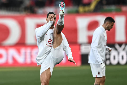 Zlatan Ibrahimovic of AC Milan