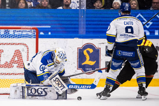 Leksands målvakt Mantas Armalis
