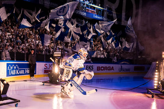 Leksands målvakt Mantas Armalis