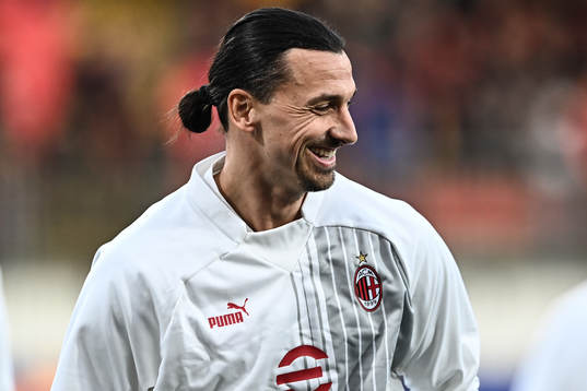 Zlatan Ibrahimovic of AC Milan