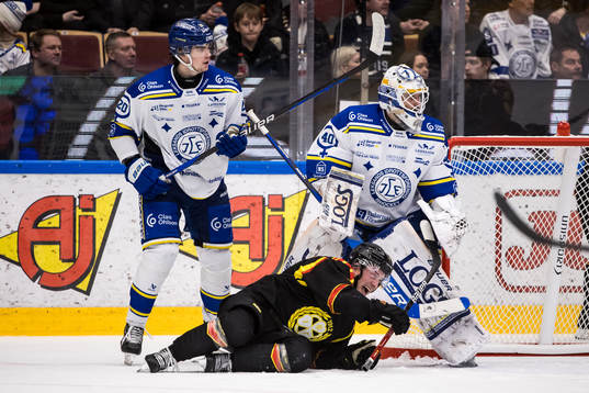 Leksands Lian Bichsel och Brynäs Jacob Blomqvist och