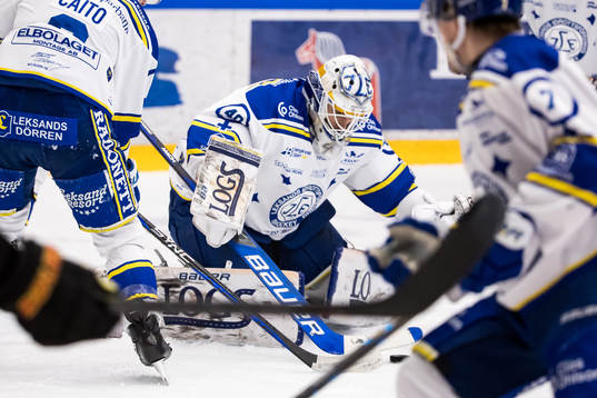 Leksands målvakt Mantas Armalis