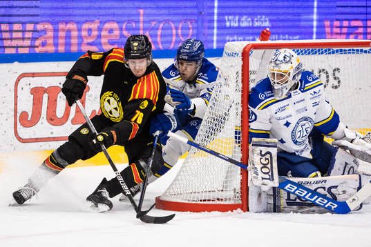 Brynäs Oskar Kvist mot Leksands Jesper Kandergård och