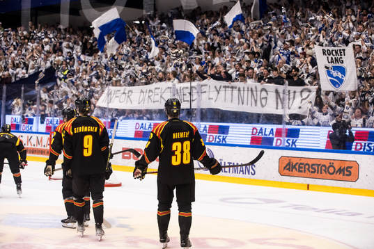 Brynäs spelarna deppar
