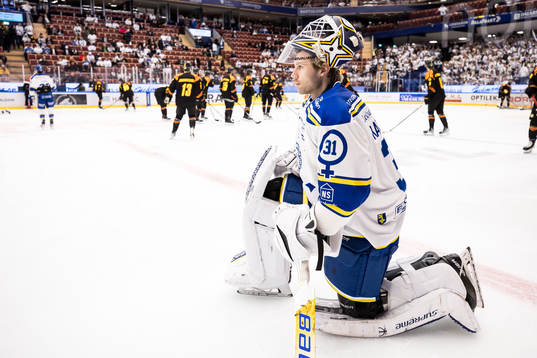 Leksands målvakt Kasimir Kaskisuo
