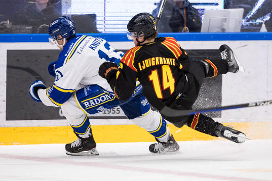 Leksands Jon Knuts och Brynäs Alexander Ljungkrantz