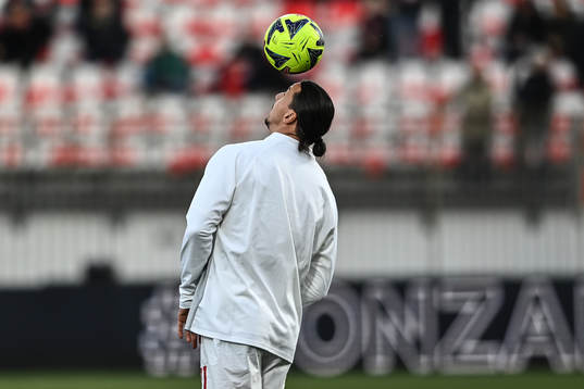 Zlatan Ibrahimovic of AC Milan