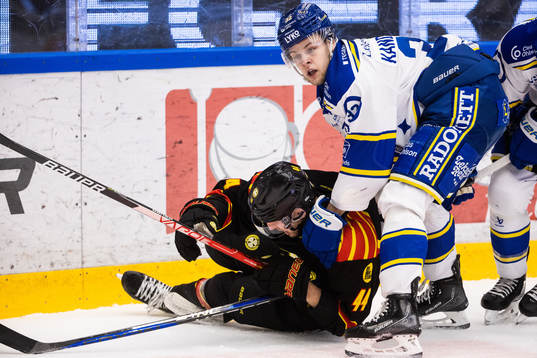 Brynäs Jacob Blomqvist och Leksands Jesper Kandergård